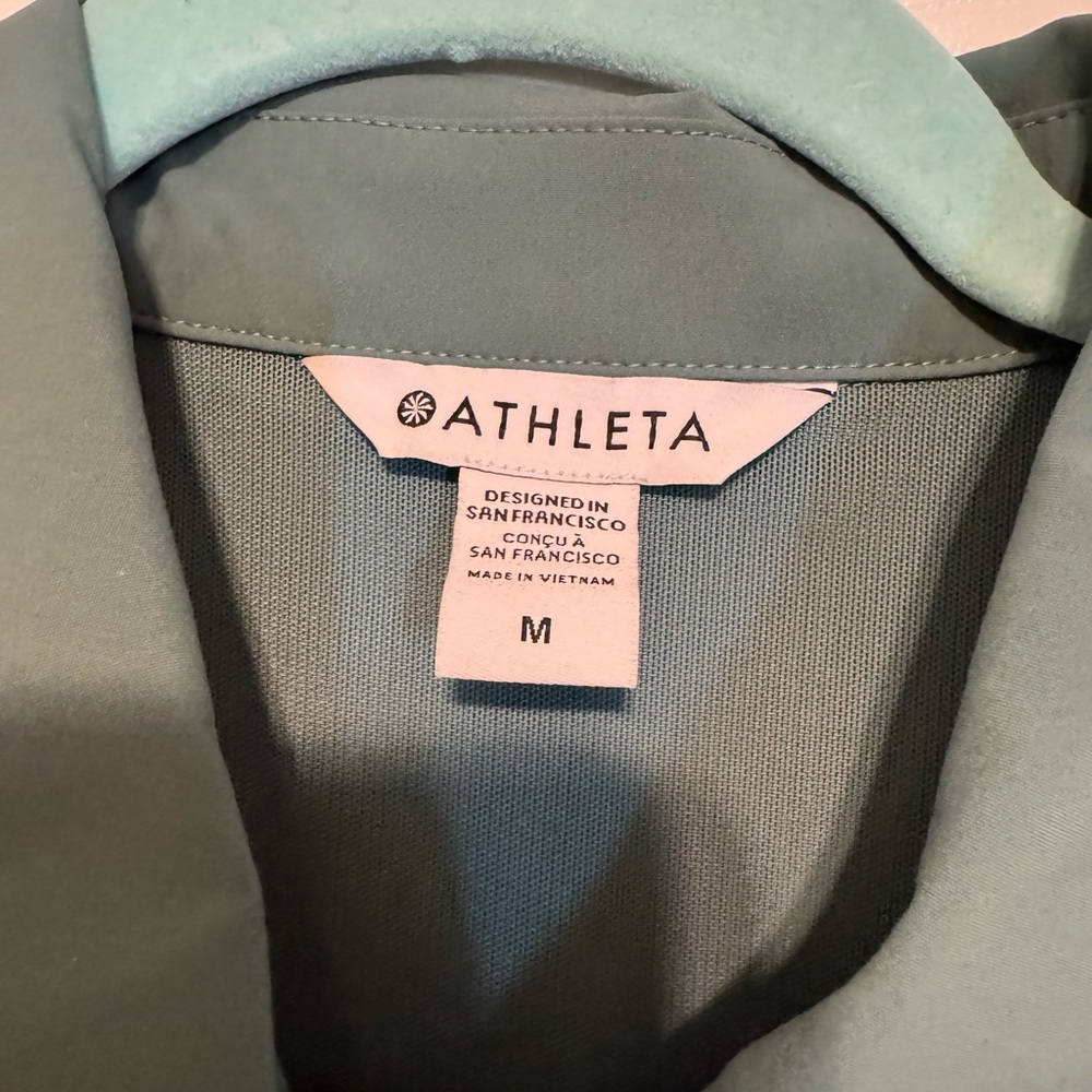Athleta Sage Green dress